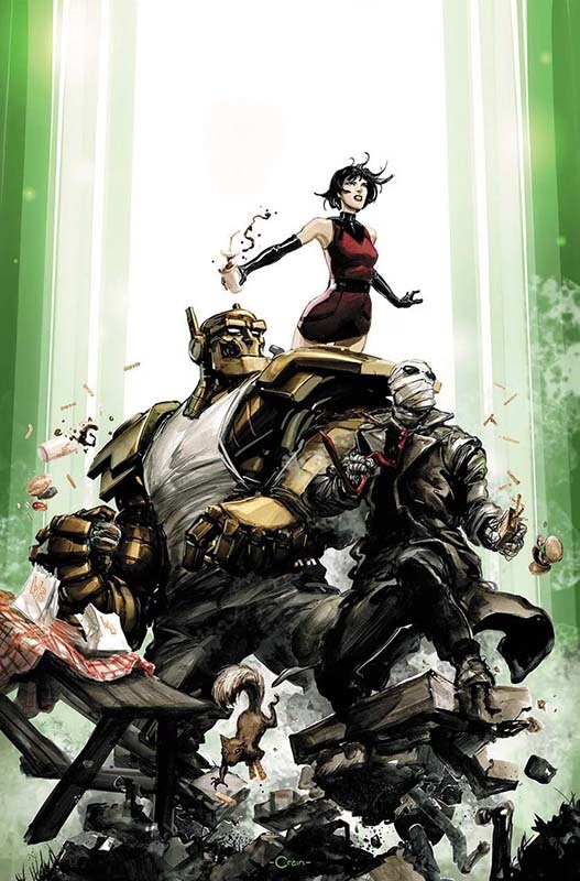 DC Next Level – The Doom Patrol #1 variant cover by Clayton Crain
