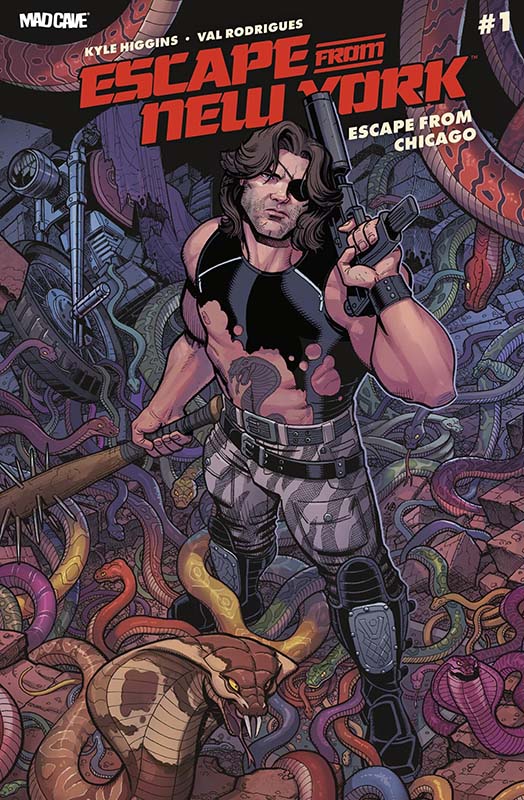 Escape From New York Escape From Chicago #1 cover E 1 in 20 incentive by Nick Bradshaw