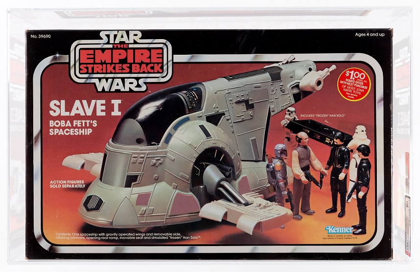 Hake’s Jeff Jacob auction – Slave I spaceship