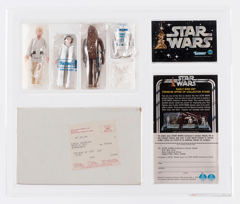 Hake’s Jeff Jacob auction – Star Wars Early Mail-Away Kit