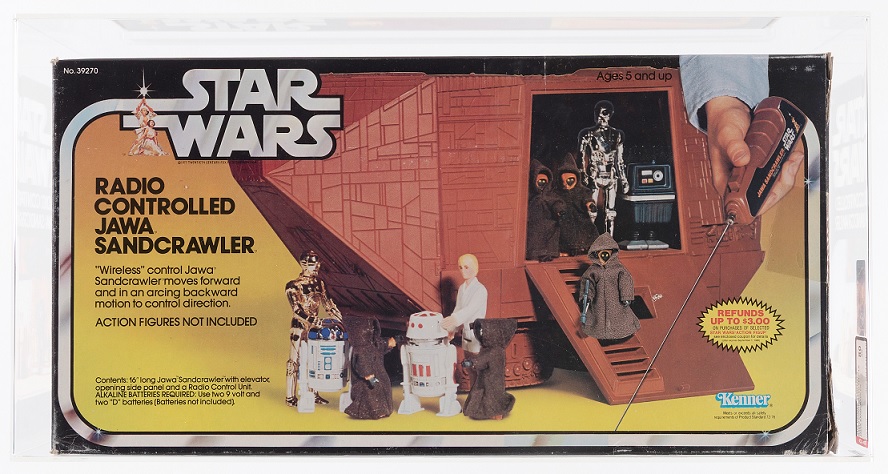 Hake’s Jeff Jacob auction – radio controlled Sandcrawler