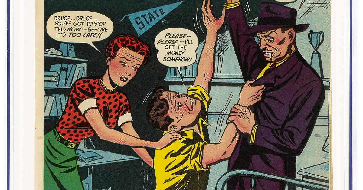 Crime, Horror, Suspense Comics in Heritage Showcase Auction