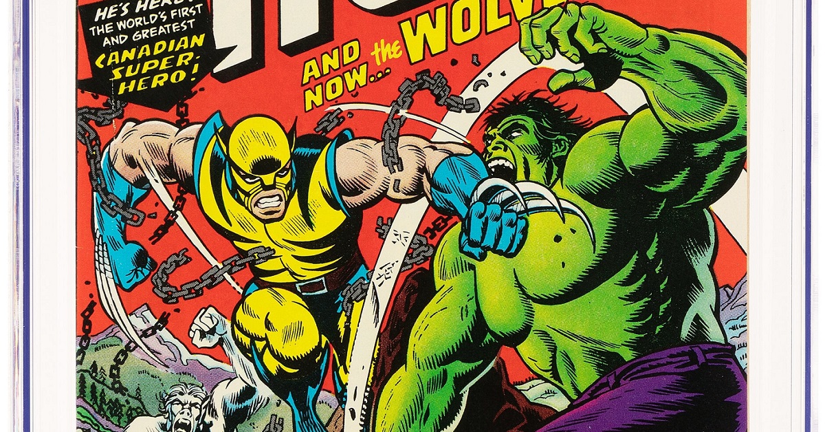 Wolverine’s Debut Leads Heritage Key Comics Auction to $723K