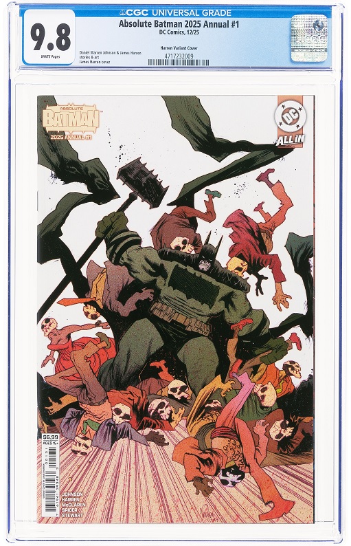 Heritage weekly auction Absolute Batman 2025 Annual #1