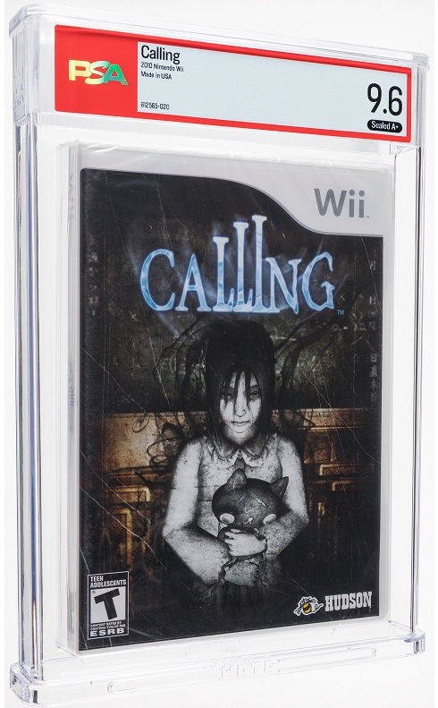 Heritage weekly auction Calling PSA 9.6 for Wii