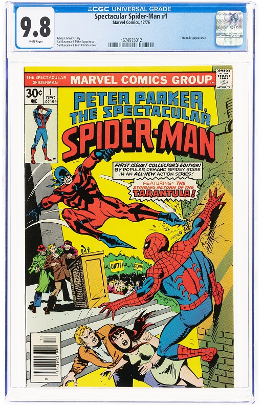 Heritage weekly auction Spectacular Spider-Man #1