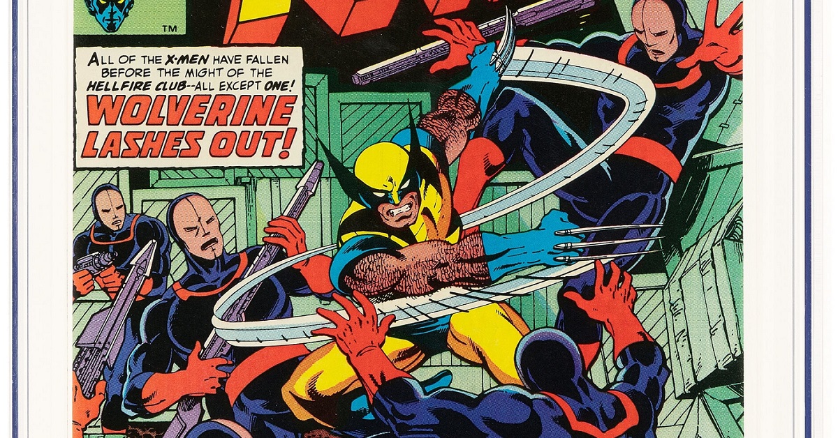 Heritage Auctions Offer Wolverine Key, New Avengers Art