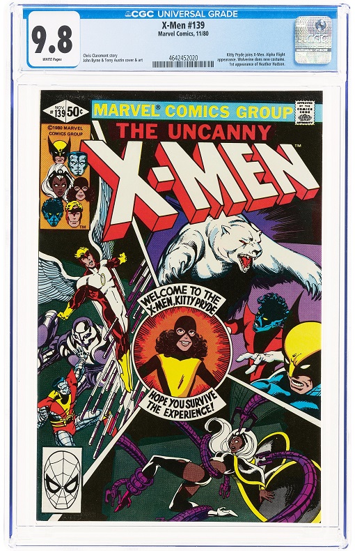 Heritage weekly auction X-Men #139