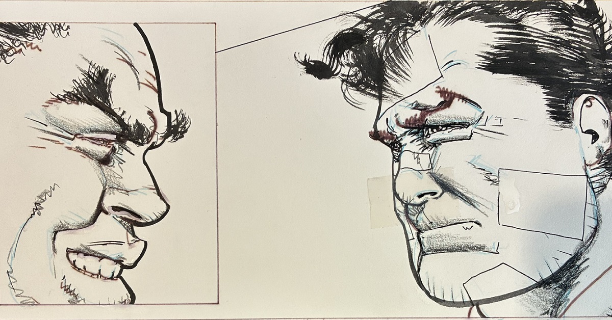 Comic Sketches, Original Art in Hero’s eBay Store