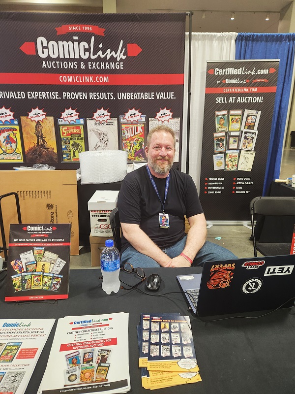Heroes Con 14 Douglas Gillock of ComicLink