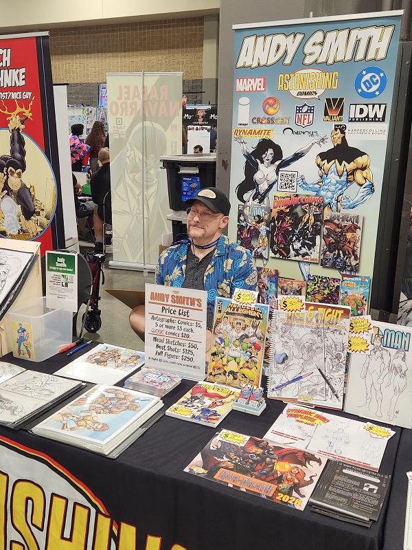 Heroes Con 2 Andy Smith