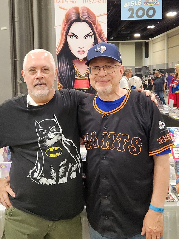 Heroes Con 4 Jason Odom and Gemstone President J.C. Vaughn