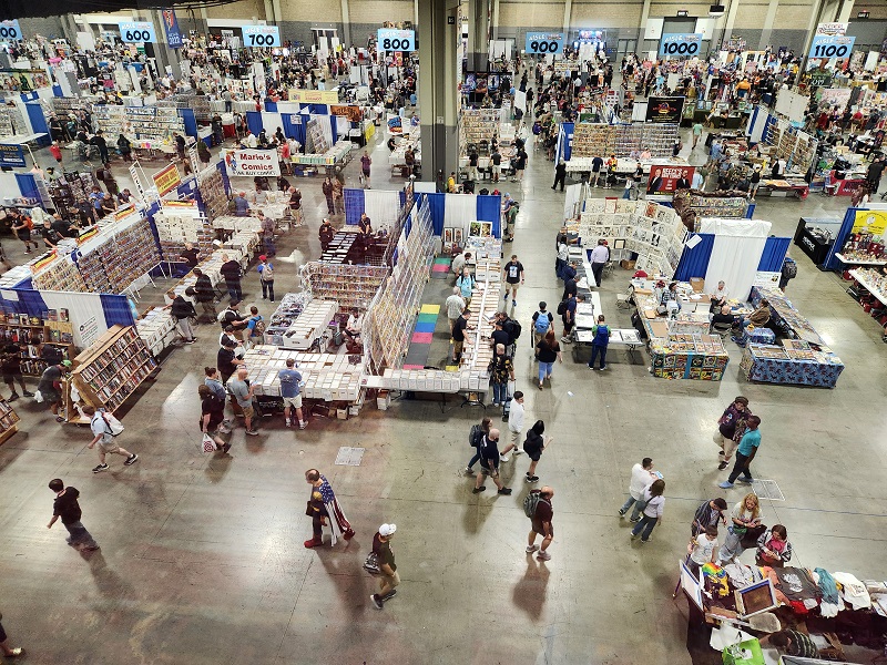 Heroes Con 8 convention floor