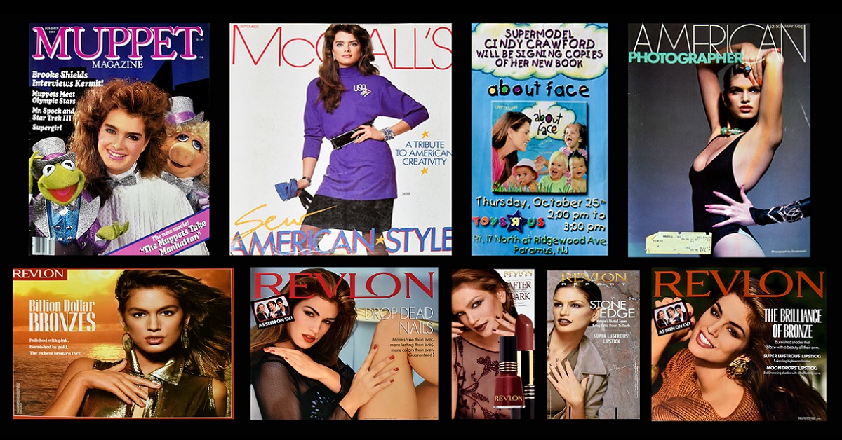 Cindy Crawford, Brooke Shields Items in eBay Auction