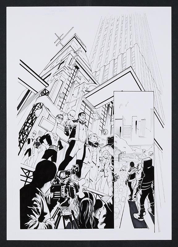 MyComicShop The Terrifics #26 page 3 by Sergio Davila and Vicente Cifuentes