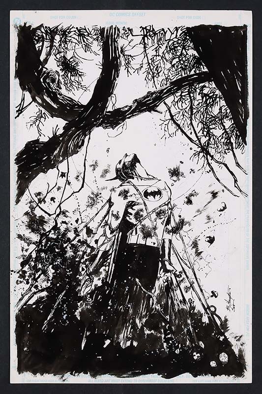 MyComicShop unpublished Detective Comics cover by Bo and Scott Hampton