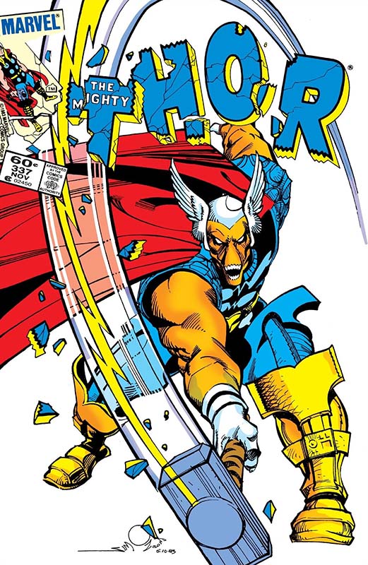 Paul Becton’s work on Thor #337