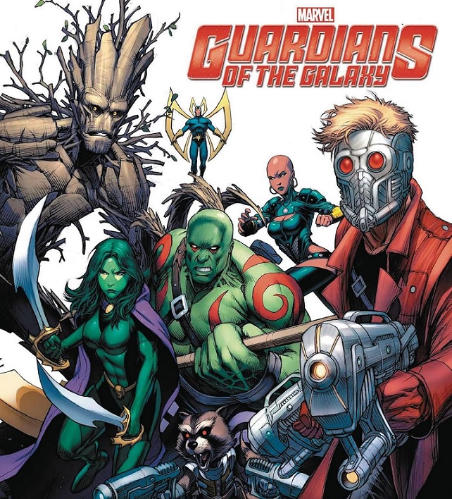 Rocket Raccoon with the Guardians of the Galaxy