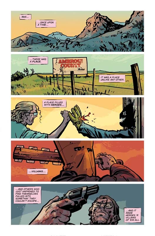 That Texas Blood Hell Comes to Allison Ranch #1 interior page 1