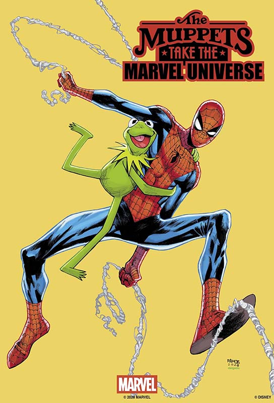 The Muppets Take the Marvel Universe #1 cover by Humberto Ramos