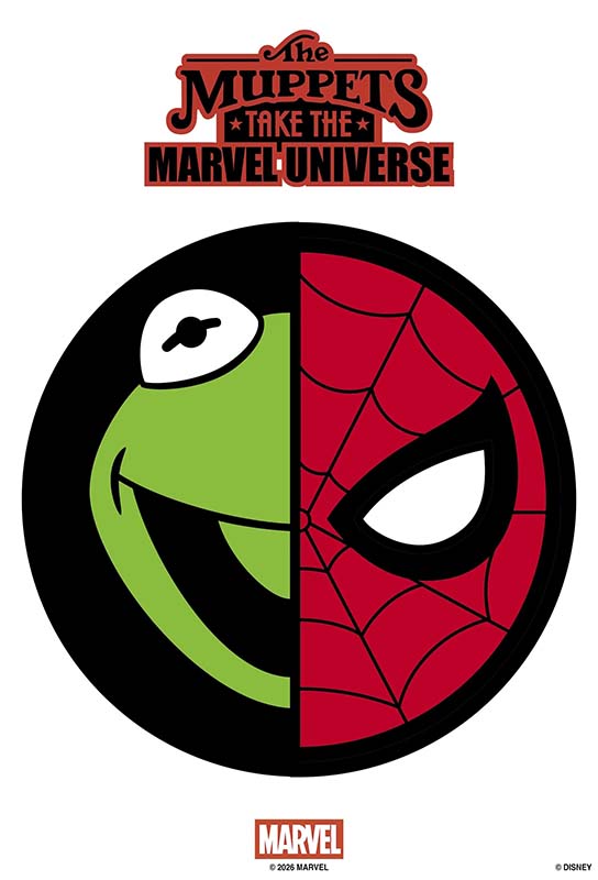 The Muppets Take the Marvel Universe #1 logo mashup cover