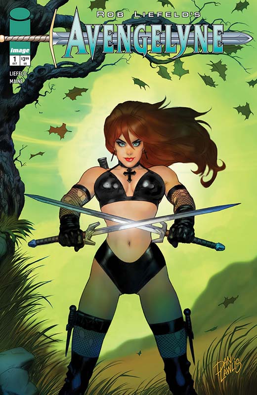Avengelyne #1 cover E by Dan Lawlis