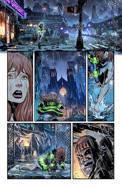 Avengelyne #1 interior page 1