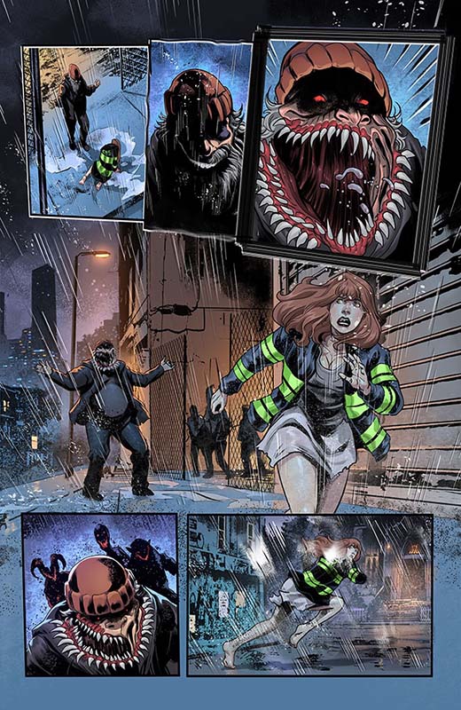 Avengelyne #1 interior page 2