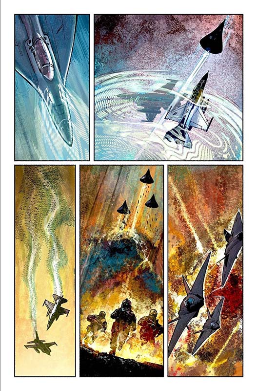 Bad Idea at SDCC Warbird #1 interior art 1