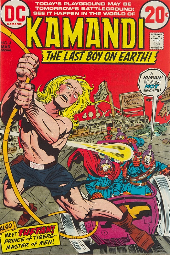 Kamandi, the Last Boy on Earth #4 (March 1973)