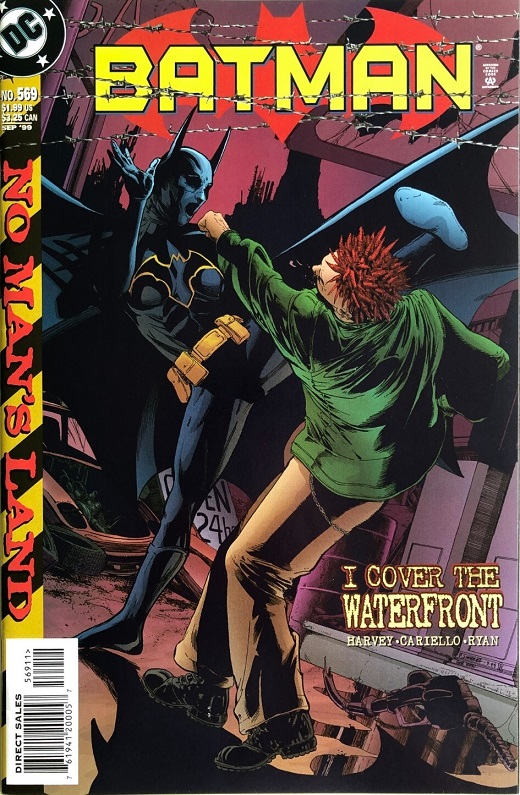 Cassandra Cain on the cover of Batman #569