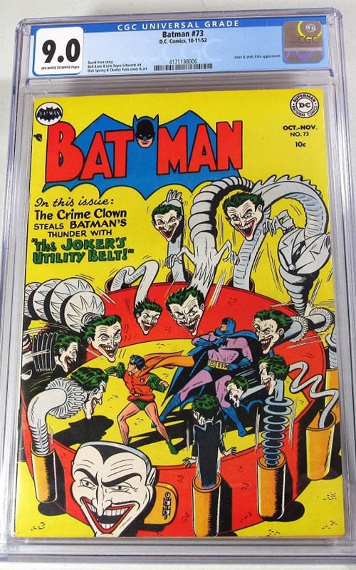 Comic sales on eBay Batman #73