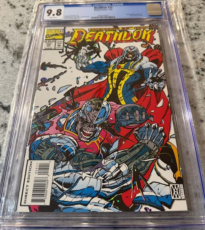 Comic sales on eBay Deathlok #25