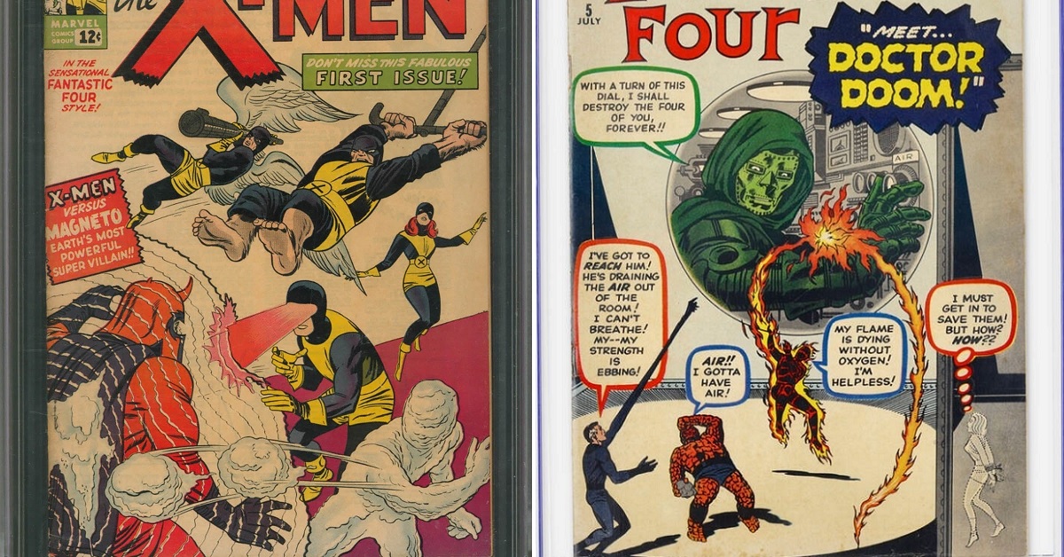 Marvel Team Books Lead Top Comic Sales on eBay