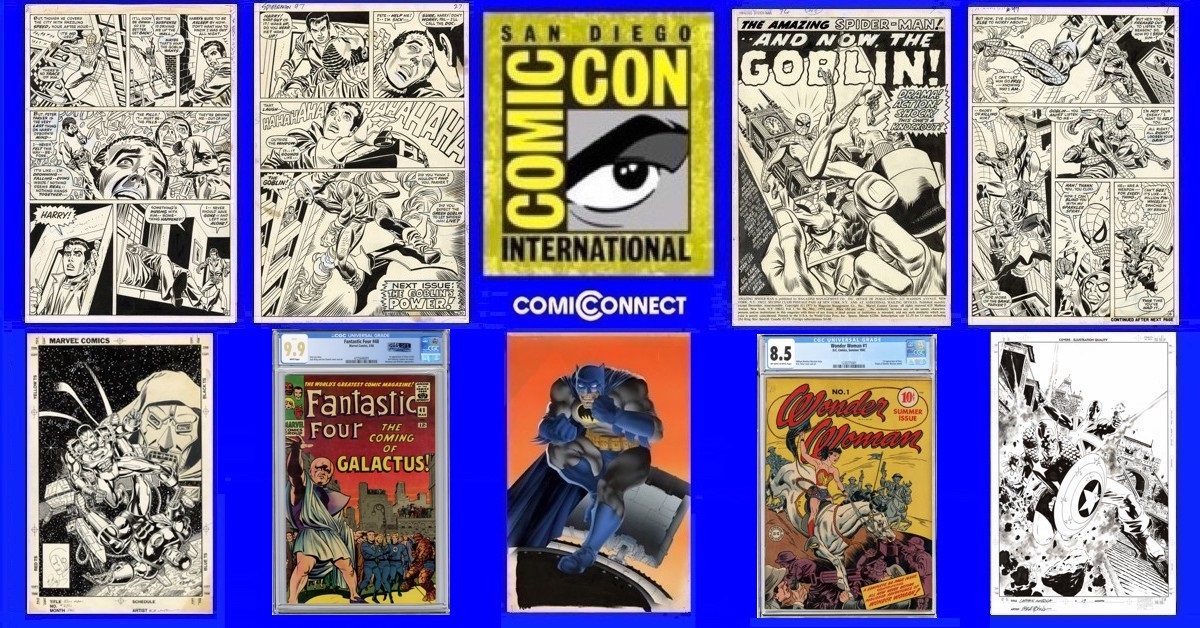 Metropolis/ComicConnect Preview Amazing Spider-Man Art at SDCC