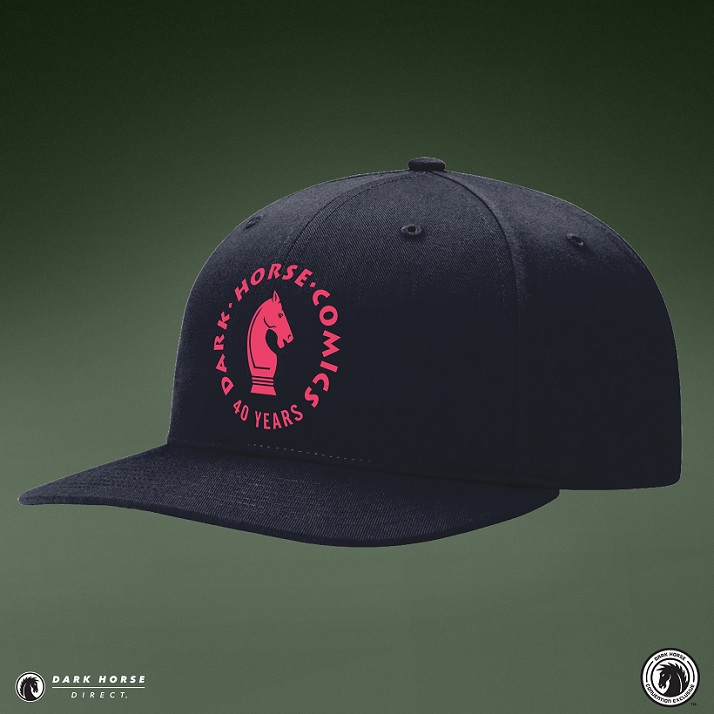 Dark Horse SDCC exclusive 40th logo baseball hats