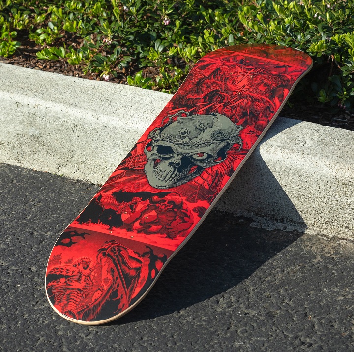 Dark Horse SDCC exclusive Berserk Skull Knight skate deck