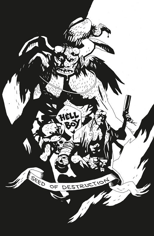 Dark Horse SDCC exclusive Hellboy Seed of Destruction #1 facsimile