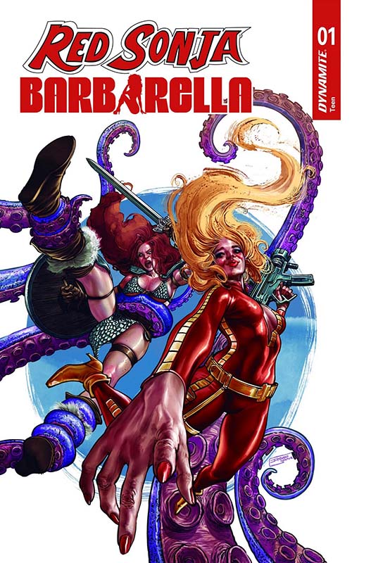 Dynamite at SDCC Red Sonja – Barbarella