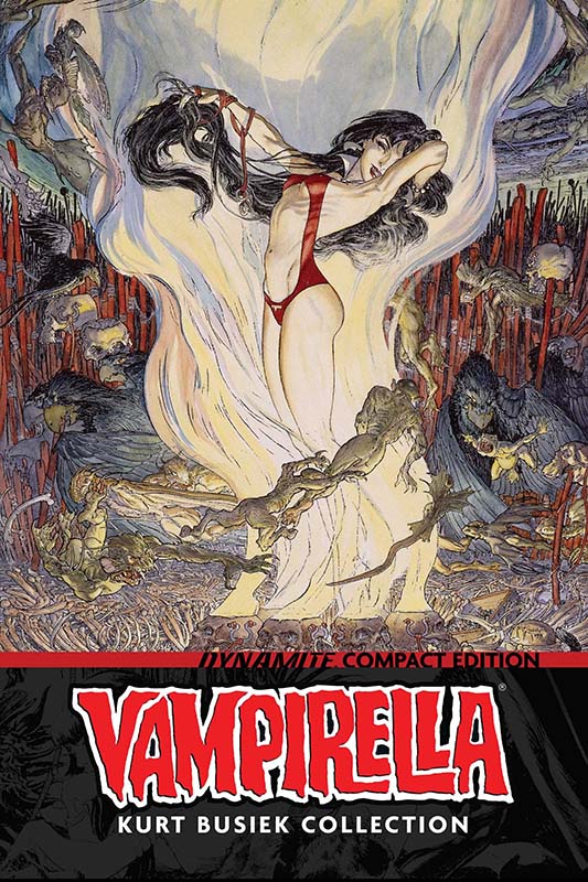 Dynamite at SDCC Vampirella Kurt Busiek Collection Compact Edition