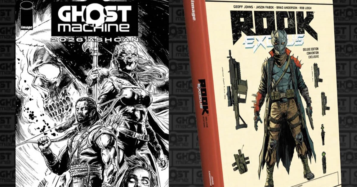 Ghost Machine Reveals SDCC Exclusives, Signings, Panels