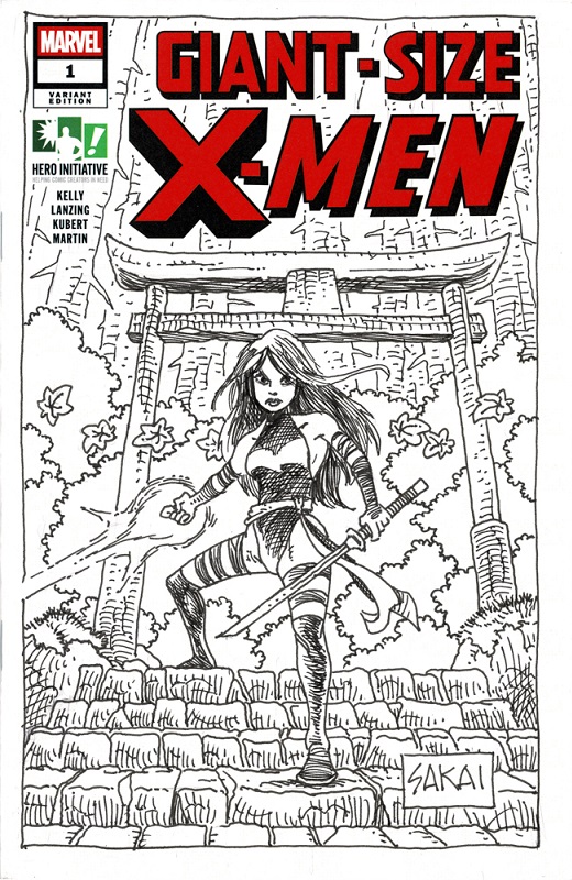 Giant-Size X-Men 100 Project art by Stan Sakai
