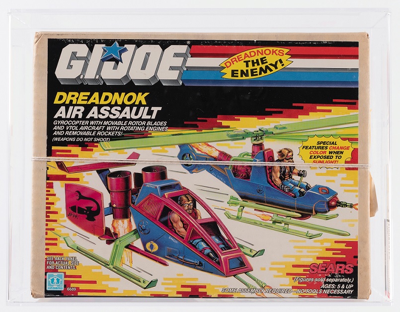 Hake’s G.I. Joe Dreadnock Air Assault Series 5 vehicle set