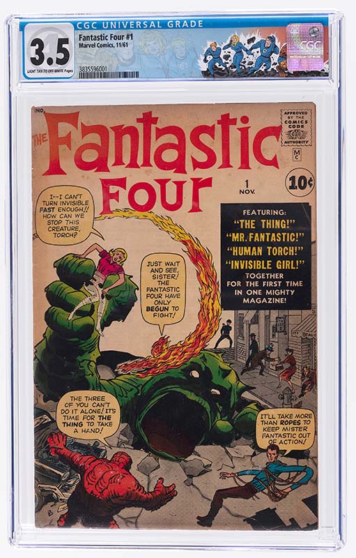 Hake’s auction comics – Fantastic Four #1