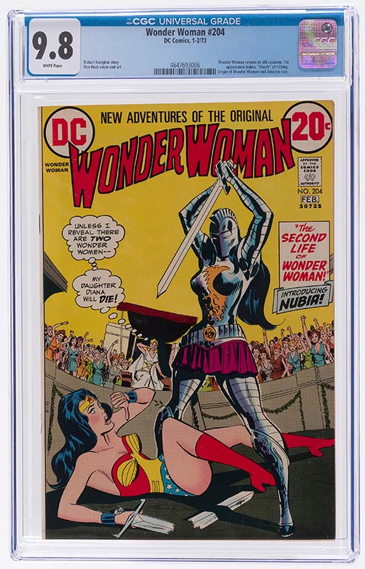 Hake’s auction comics – Wonder Woman #204