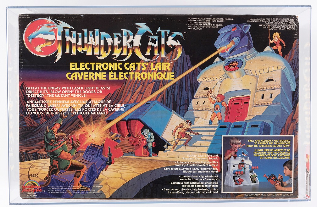 Hake’s toys ThunderCats Electronic Cats’ Lair playset