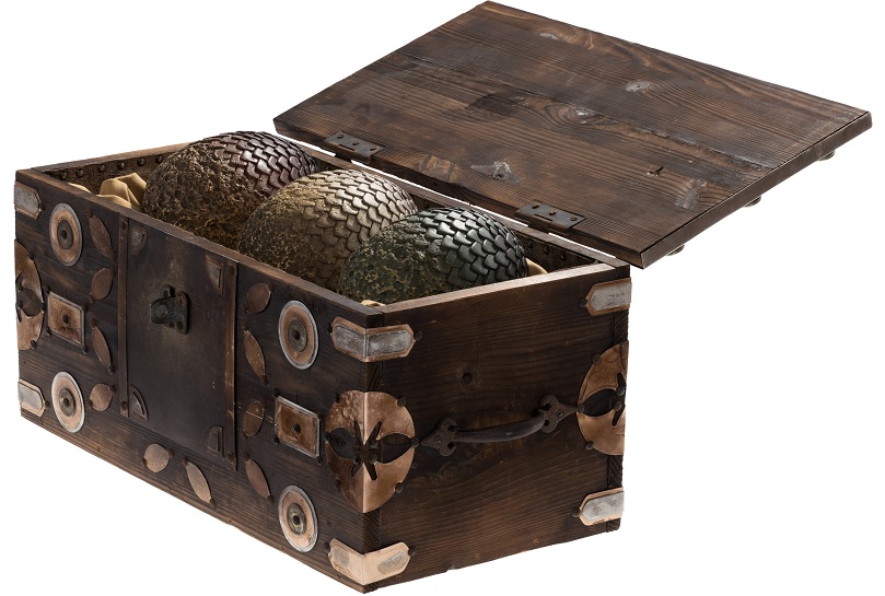 Heritage entertainment auction Daenerys Targaryen’s dragon eggs and chest from Game of Thrones