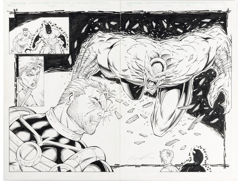 Heritage weekly auctions Cable #73 double-page spread