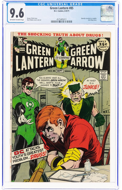 Heritage weekly auctions Green Lantern #85