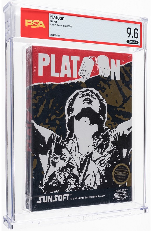 Heritage weekly auctions Platoon video game